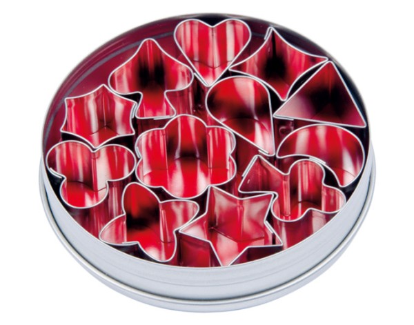 Ausstecher 12 Motive 3 cm