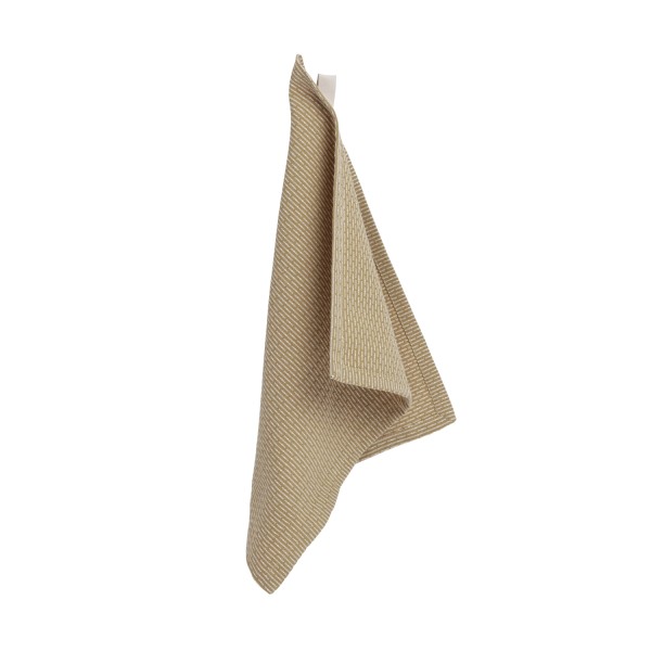 Spültuch 30x35cm khaki stone Biobaumwolle