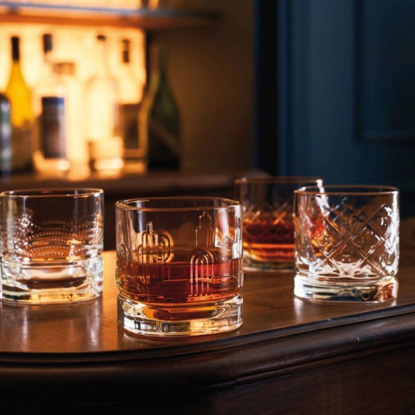 La Rochère 4er Set Whisky Gläser Dandy