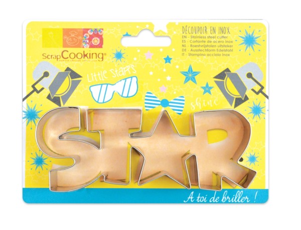 Ausstechform Star, 14x5 cm