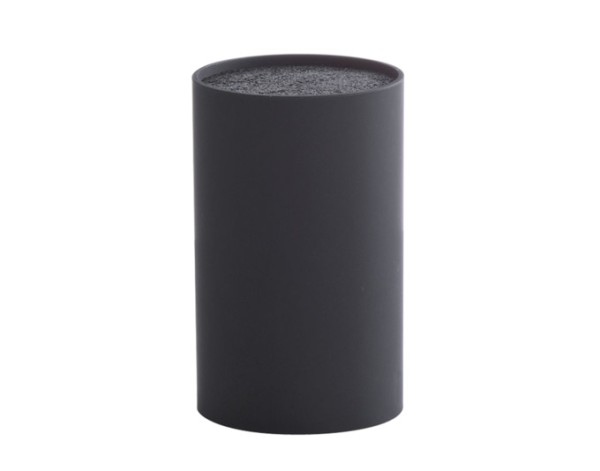 Messerblock schwarz leer 18cm