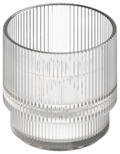 The Grid Trinkglas D7.5cm H7.5cm 175ml glas