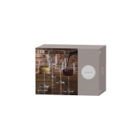 6er Set Borough Weinglas Promoset 450ml transparent