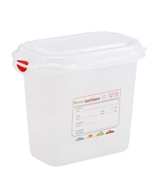 Frischhaltebox GN1/9 150mm 1.5lt mit Deckel und Clips