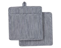 Topflappen navy 19x19 2Stk.