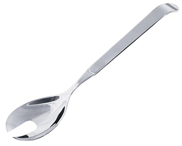 Salatgabel Edelstahl 1046.008/10 8.5x 6cm L:30.5cm