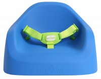 Kindersitz Toddler blau mit grünem Haltegurt 12Mt bis 6Jahre