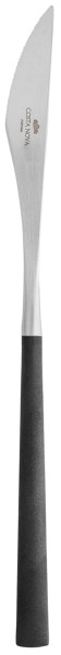 Mito Tafelmesser L22.1cm brushed Griff schwarz