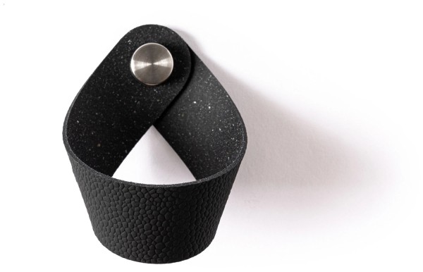 2er Set Handtuchhaken schwarz