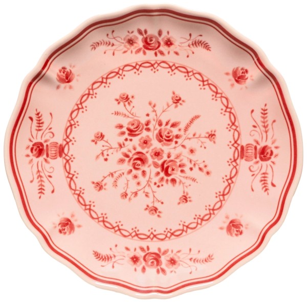 Vila Teller D17cm H2.3cm pink rot