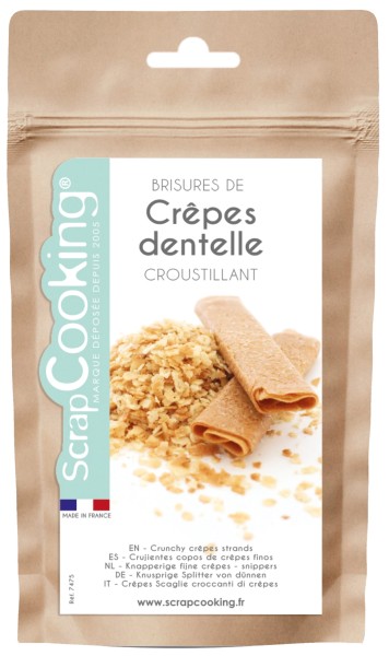 Knusprige Crêpe Flocken 100g
