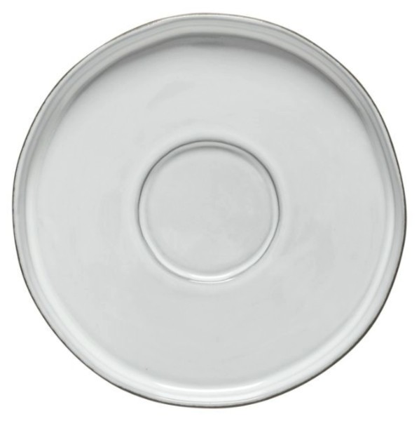 Lagoa Ecogres Kaffee Untertasse D12.5cm H1.5cm weiss