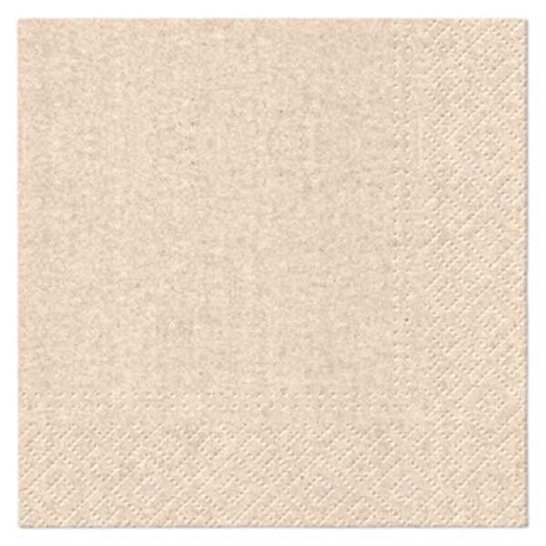 Servietten Cocktail 40x We care Uni 33x33cm