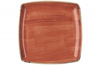 Stonecast Spiced Orange Platte quadratisch 26.8x26.8cm