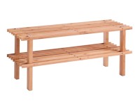 Schuhregal Bamboo 2Abl.70x30cm
