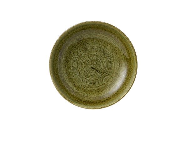 Stonecast Plume Olive Coupe Teller tief 24.8cm