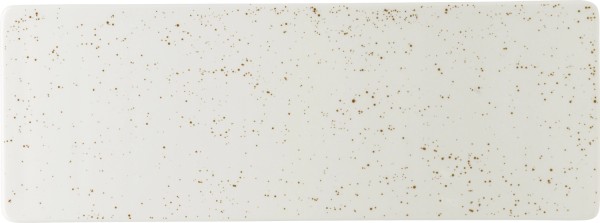 Pottery Unique white Platte rechteckig 30x11cm