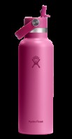 Trinkflasche Standard Flex Deckel m. Strohhalm 620ml reef