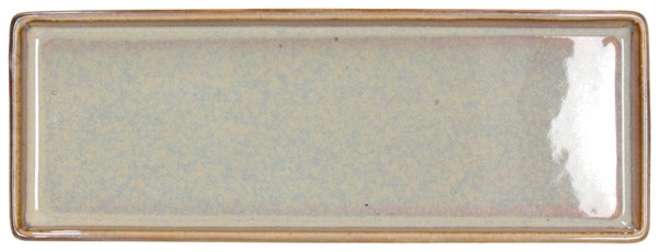 JAP Sushi Roll Teller 22x8cm braun