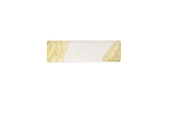 Tide Gold Platte rechteckig 29.5x8.8cm
