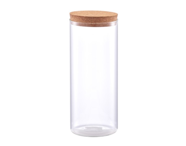 Vorratsdose Glas Kork 1400ml