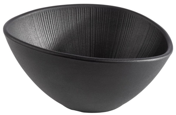Nero Schale 19x16.5cm H9cm schwarz