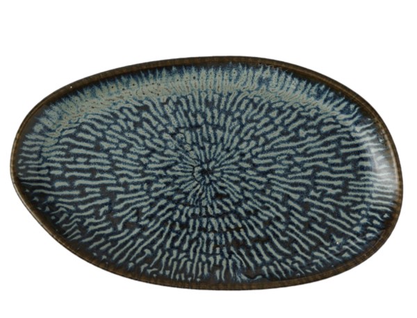 Envisage Cascade Sapphire Blue Platte 26x15cm