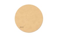Topfuntersetzer hot mat 22cm rund beige