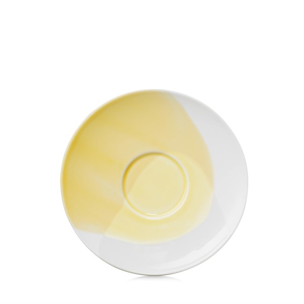 Confluence Espresso Untertasse D13cm H1.3cm safran al. weiss