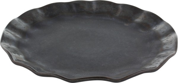 Nami Teller flach D28cm, ebony