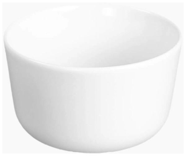 Nordika Schale 10 H6cm weiss