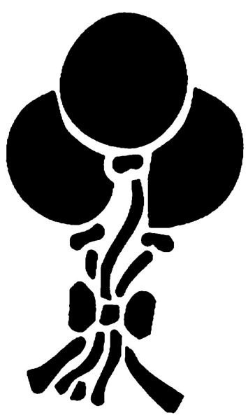 Schablone für Tortendekoration Luftballons D26cm