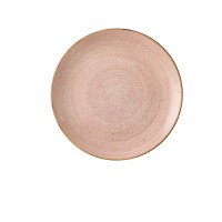 Stonecast Raw Terracotta Coupe Teller flach 26cm
