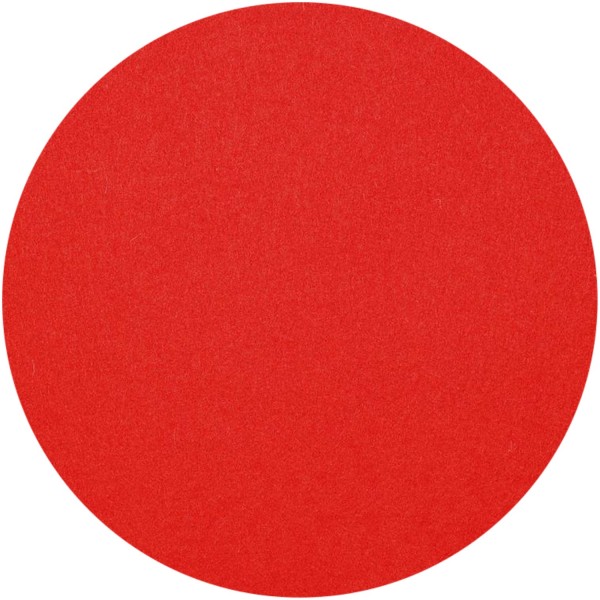 Wollfilz Untersetzer Fire rund D20cm