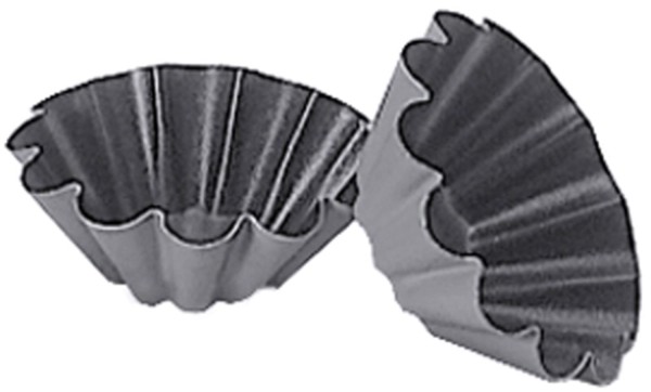 Antihaft-Briocheform 8 cm EXOPAN-beschichtet