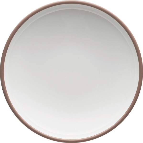 Shiro Rim Teller tief coupe glatt 21cm