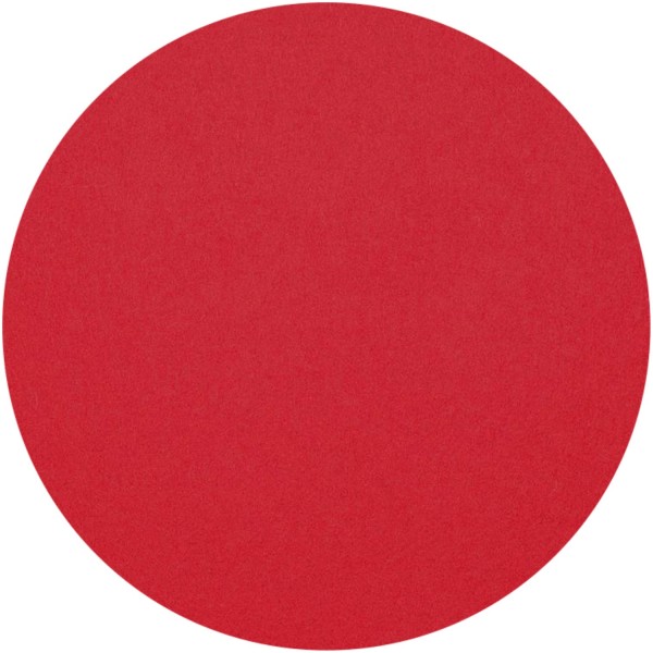 Wollfilz Untersetzer Kirsche rund D20cm