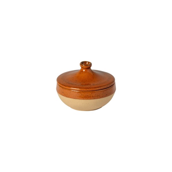 Marrakesh Schale mit Deckel 200ml D12cm H8.8cm cannelle