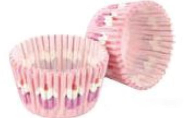 32 Stk. Cupcake Formen Cupcake pink
