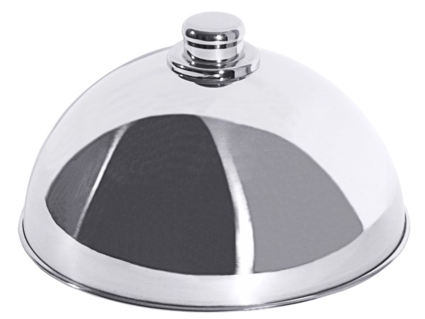 Tellerglocke 25 cm mit rostfreiem Griffknopf