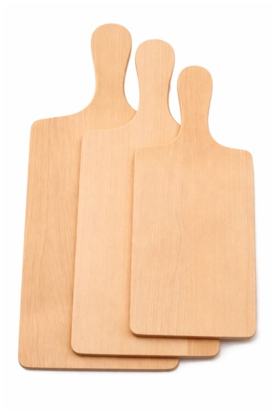 Schneidebrett 34x15x1cm Ahorn