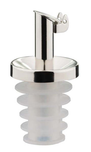 Essigausgiesser mit Silikonkorken u. Käppchen