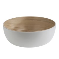Schale FRIDA D21.5cm, H7.5cm, weiss