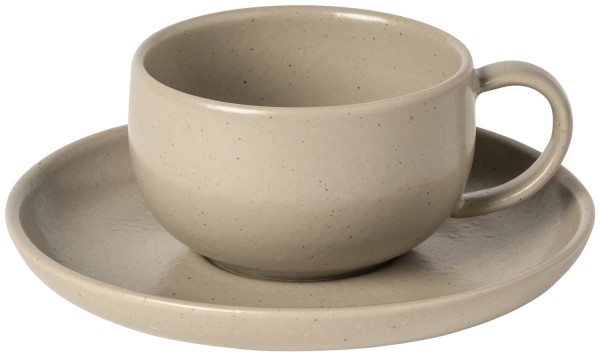 Pacifica Teetasse mit Untert. 215ml D16cm H6.2cm chestnut