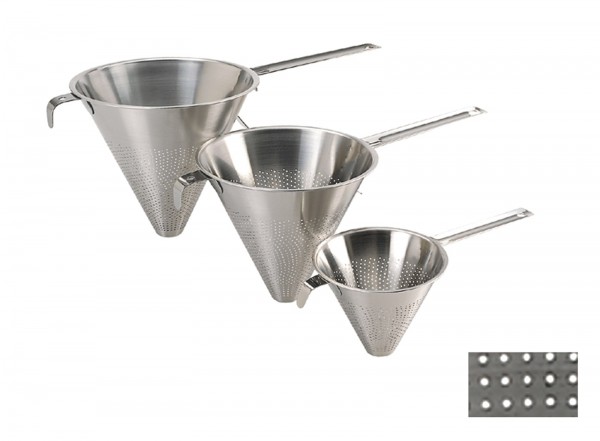 Spitzsieb Ø 20cm, Perforierung 1.5mm