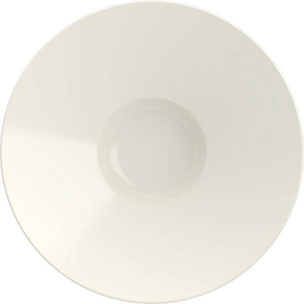 Kumo Teller tief breite Fahne D31cm