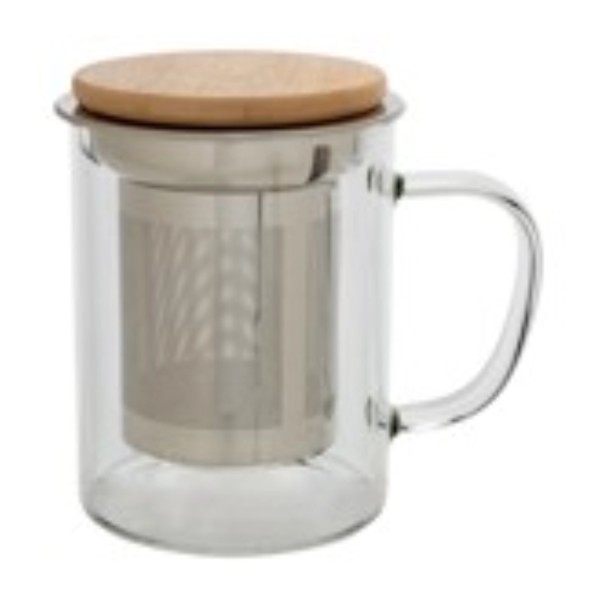 Borosilicate Teeglas 7.5xH11cm 35cl