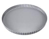 Tarteform ø 28x2.2 cm silber