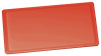 Schneidebrett mit Saftrille GN 2/1 H: 2cm rot