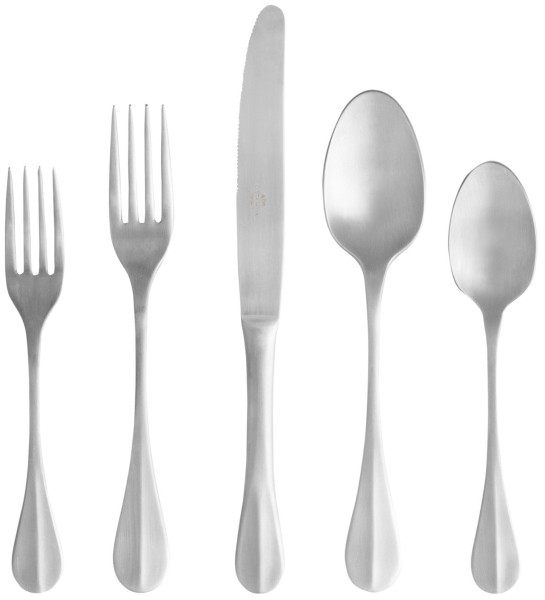 Nau Besteckset 5tlg gebürstet